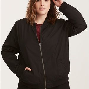 Torrid nylon bomber jacket